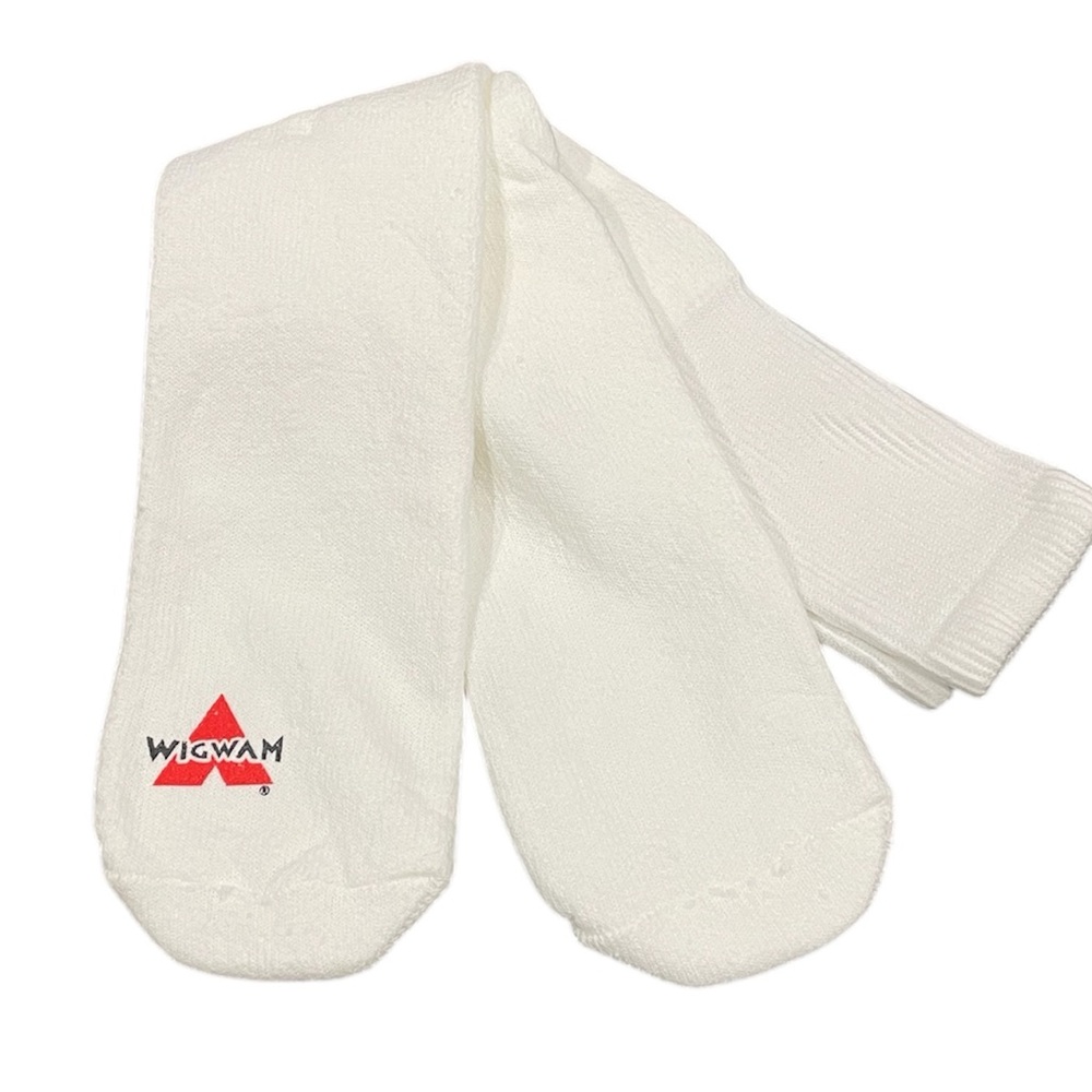 Wigwam White Crew Socks